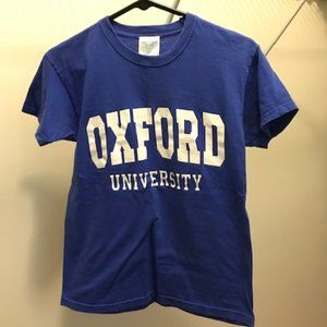 Blue Oxford University T Shirt